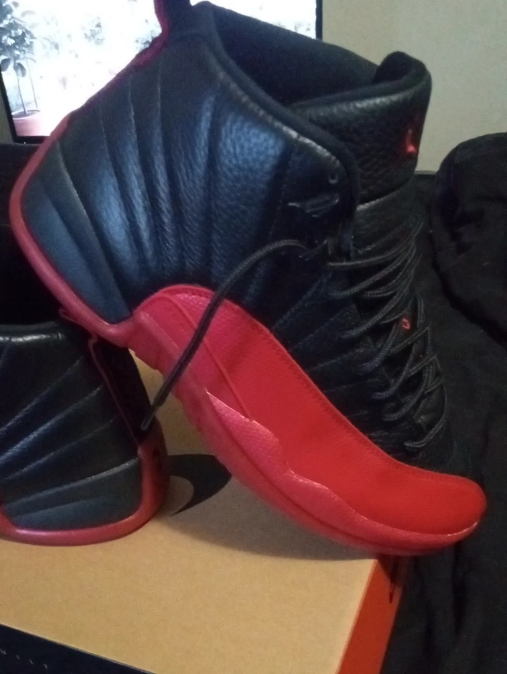 Jordan 12 Flue Game 2026 Great Condition Worn Few Times Gently Pics Show Sz 10🔥